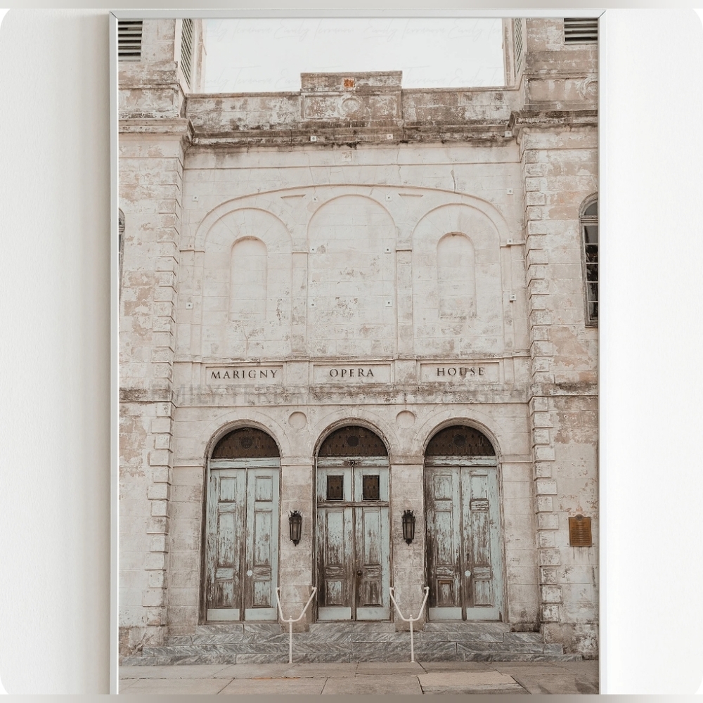 🎭Marigny Opera House | 8x12 Photo Print || wall art, home decor, travel gift